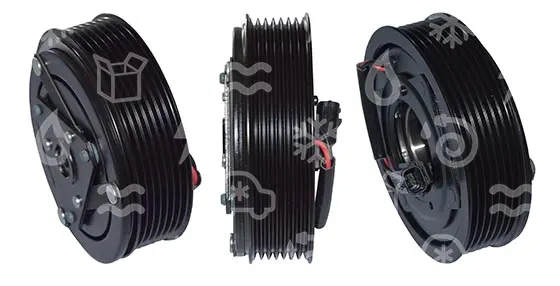 spojka pro kompresor ZEXEL, 115mm, 12V, poly V7, 35x55x20mm